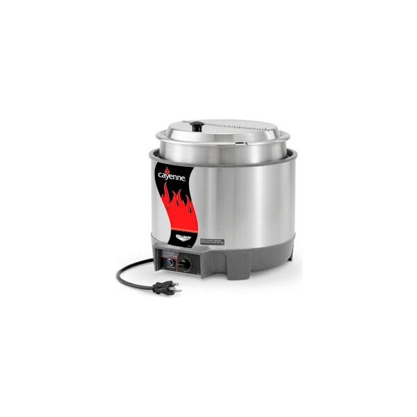 Vollrath Co VollrathÂ CayenneÂ Round Heat 'N Serve - 7 Qt. Unit W/ Package - 72018