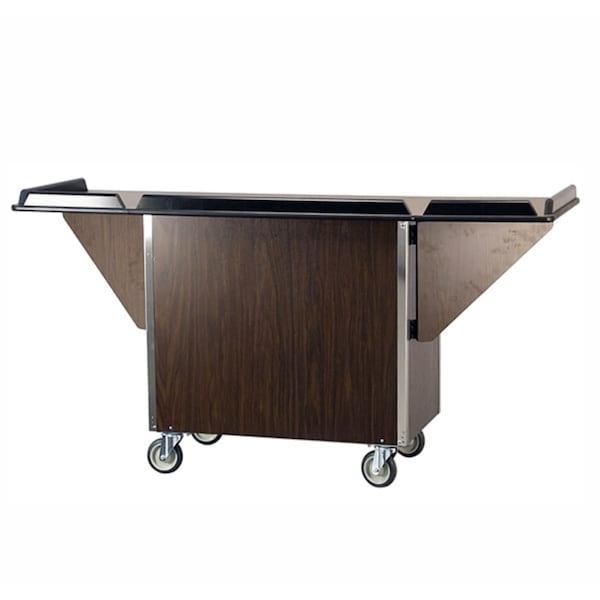 Lakeside Beverage Service Cart w/Drop Leaves; 22-1/2"x72"(Leaves Up) - 675