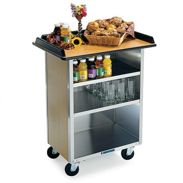 Lakeside Beverage Service Cart; 19-1/2"x27-7/16" Top - 636