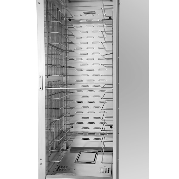 Koolmore 33 in. Commercial Insulated Heated Holding/Proofing Cabinet with Wire Racks and Solid Door - KM-CHP36-WISS