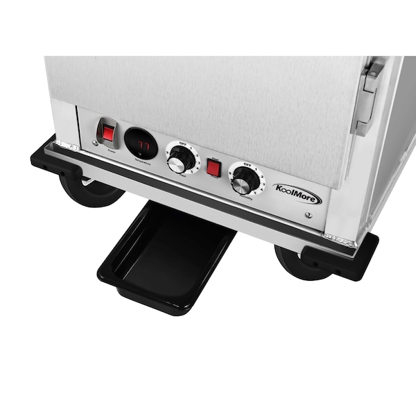 Koolmore 33 in. Commercial Insulated Heated Holding/Proofing Cabinet with Wire Racks and Solid Door - KM-CHP36-WISS