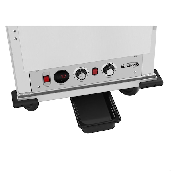 Koolmore 33 in. Commercial Insulated Heated Holding/Proofing Cabinet with 35-Pan Capacity and Solid Door - KM-CHP36-SISS