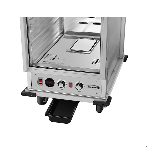 Koolmore 33 in. Commercial Non-Insulated Glass Door Heated Holding/Proofing Cabinet with 35-Pan Capacity - KM-CHP36-SNGL