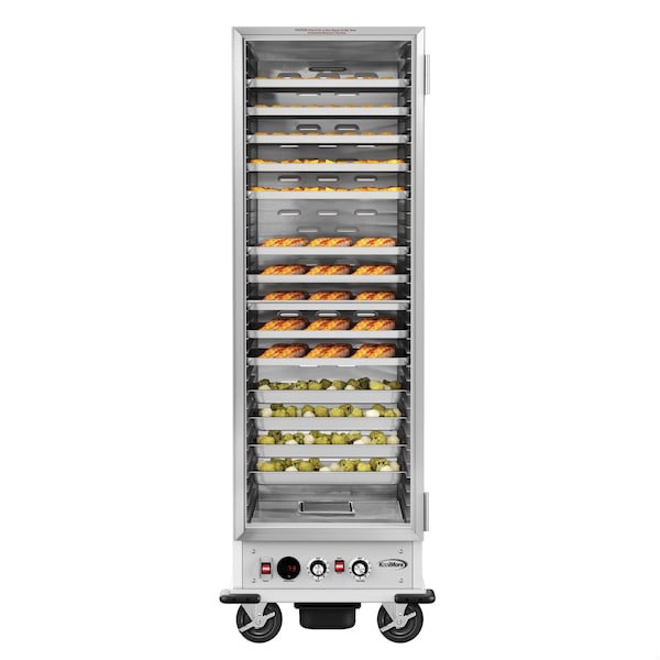 Koolmore 33 in. Commercial Non-Insulated Glass Door Heated Holding/Proofing Cabinet with 35-Pan Capacity - KM-CHP36-SNGL