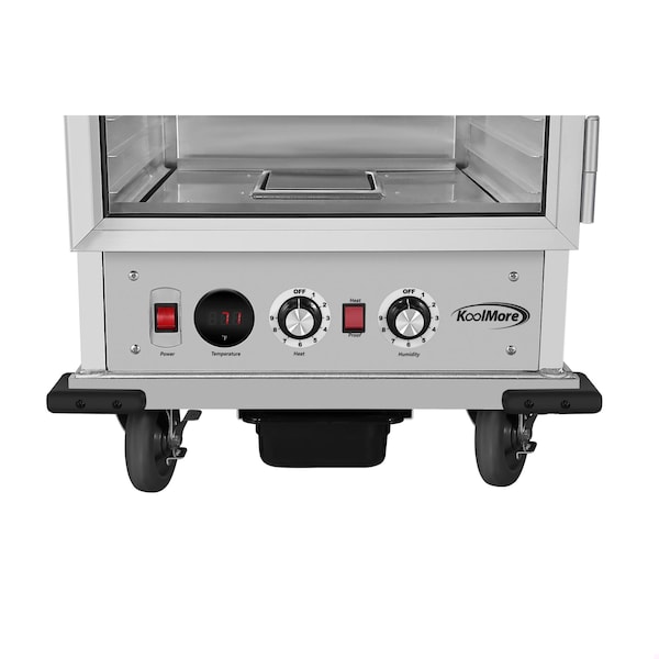 Koolmore 33 in. Commercial Non-Insulated Glass Door Heated Holding/Proofing Cabinet with 35-Pan Capacity - KM-CHP36-SNGL