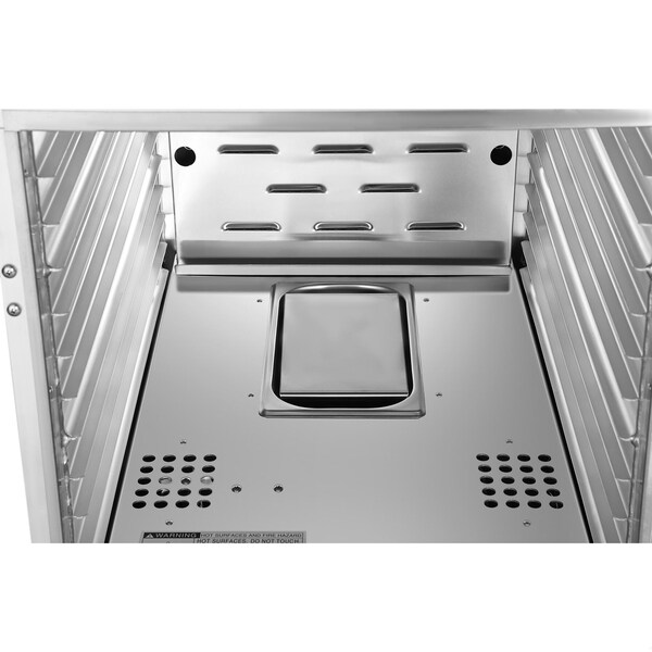 Koolmore 33 in. Commercial Non-Insulated Half Size Heated Holding/Proofing Cabinet 11-Pan Capacity - KM-CHP12-SNGL