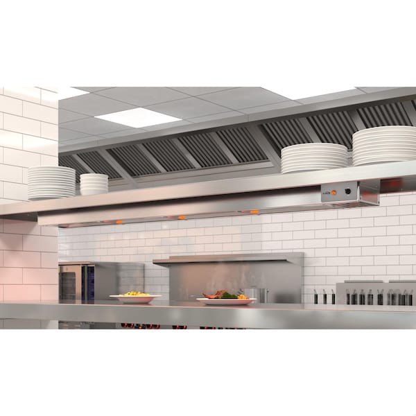 Koolmore 60 In. High Wattage Commercial Strip Warmer with Toggle Controls and Cord - 120V, 1550W - KM-WSTRIP-60
