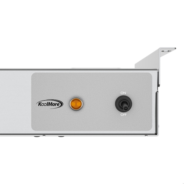 Koolmore 60 In. High Wattage Commercial Strip Warmer with Toggle Controls and Cord - 120V, 1550W - KM-WSTRIP-60