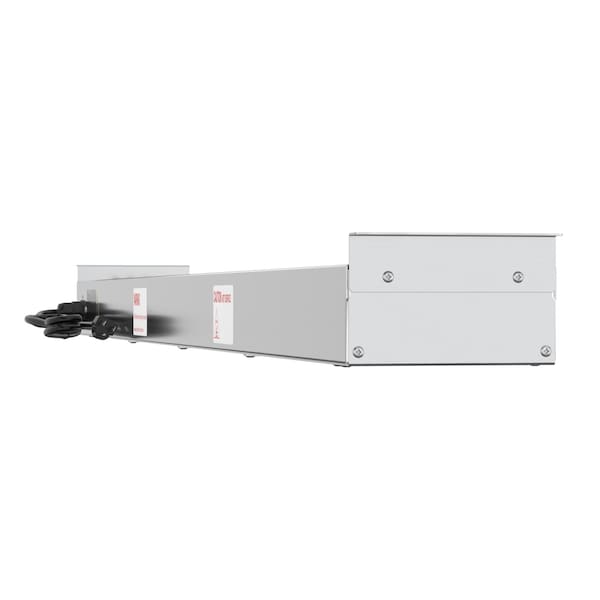 Koolmore 60 In. High Wattage Commercial Strip Warmer with Toggle Controls and Cord - 120V, 1550W - KM-WSTRIP-60
