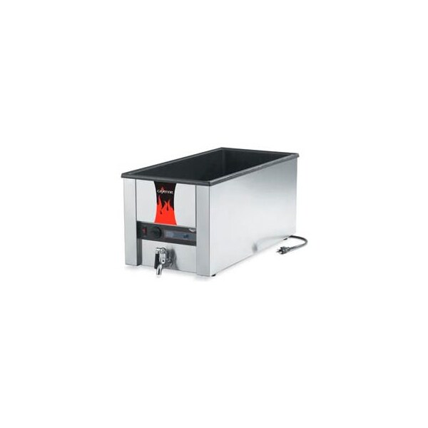 Vollrath Co Vollrath Cayenne Round Heat 'N Serve 4/3 Rectangular Rethermalizer - W/ Drain - 72051