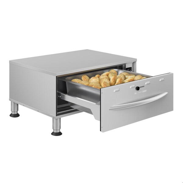 Koolmore One-Drawer Commercial Free Standing Warming Drawer in Stainless-Steel, UL and NSF Listed KM-WD-M1 - KM-WD-M1