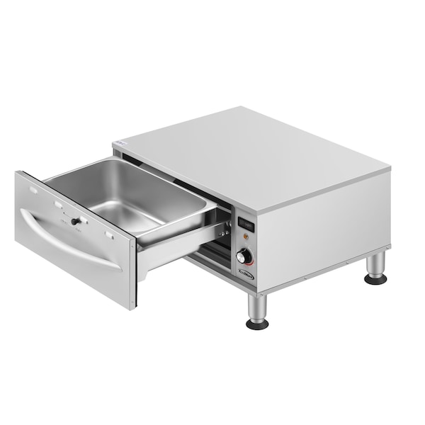 Koolmore One-Drawer Commercial Free Standing Warming Drawer in Stainless-Steel, UL and NSF Listed KM-WD-M1 - KM-WD-M1