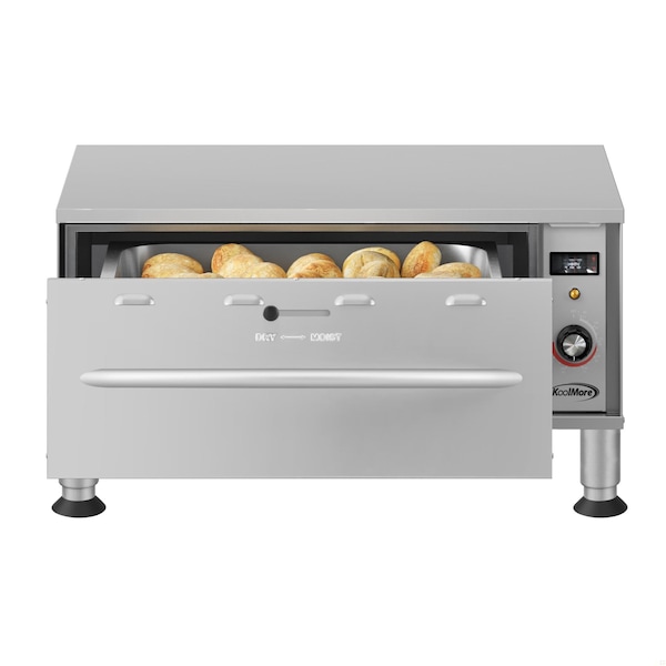 Koolmore One-Drawer Commercial Free Standing Warming Drawer in Stainless-Steel, UL and NSF Listed KM-WD-M1 - KM-WD-M1