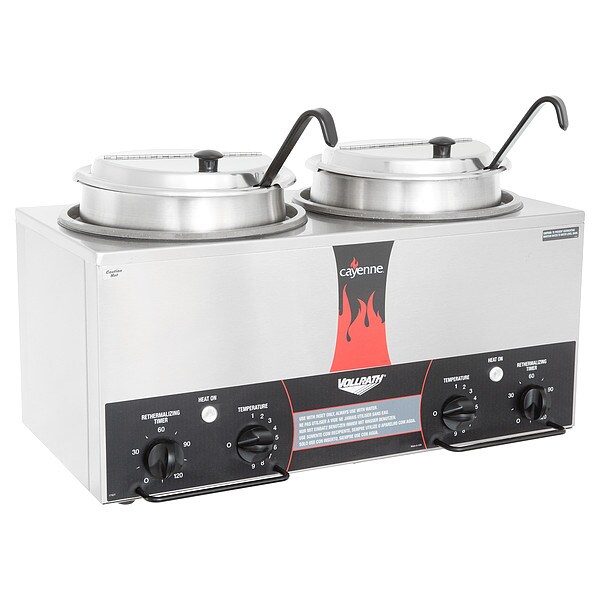 Vollrath Food Rethermalizer, 14 qt, 1,400 W - 72029