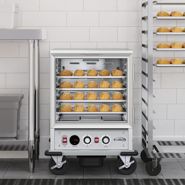 Koolmore 33 in. Commercial Insulated Half-Size Heated Holding Proofing Cabinet with 11-Pan Capacity - KM-CHP12-SIGL