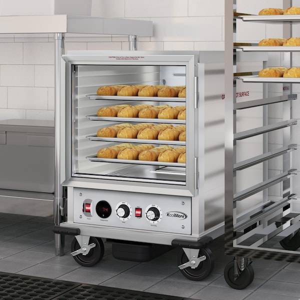 Koolmore 33 in. Commercial Insulated Half-Size Heated Holding Proofing Cabinet with 11-Pan Capacity - KM-CHP12-SIGL
