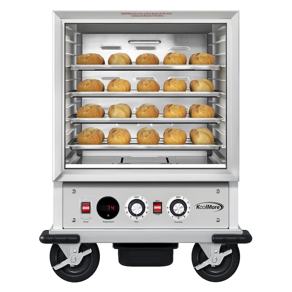 Koolmore 33 in. Commercial Insulated Half-Size Heated Holding Proofing Cabinet with 11-Pan Capacity - KM-CHP12-SIGL