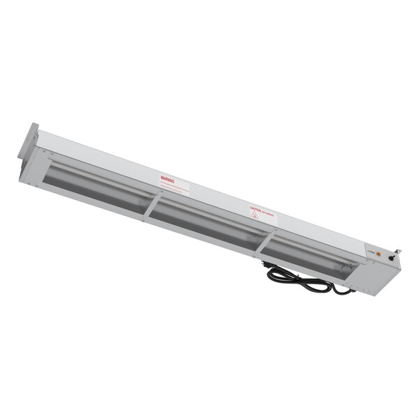 Koolmore 48 In. High Wattage Commercial Strip Warmer with Toggle Controls and Cord - 120V, 1200W - KM-WSTRIP-48
