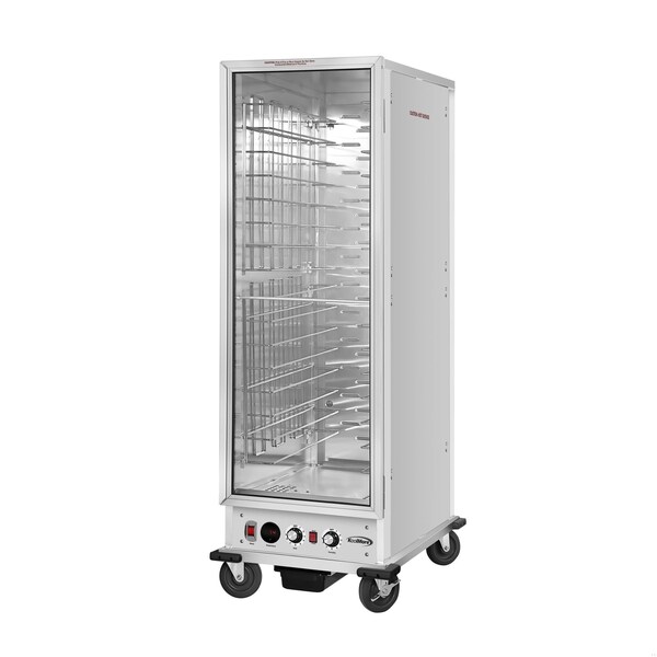 Koolmore 33 in. Commercial Non-Insulated Heated Holding/Proofing Cabinet with Glass Door and Wire Racks - KM-CHP36-WNGL