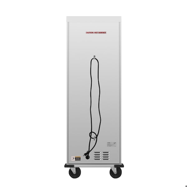 Koolmore 33 in. Commercial Insulated Heated Holding/Proofing Cabinet with Wire Racks and Solid Dutch Doors - KM-CHP36-WIDD