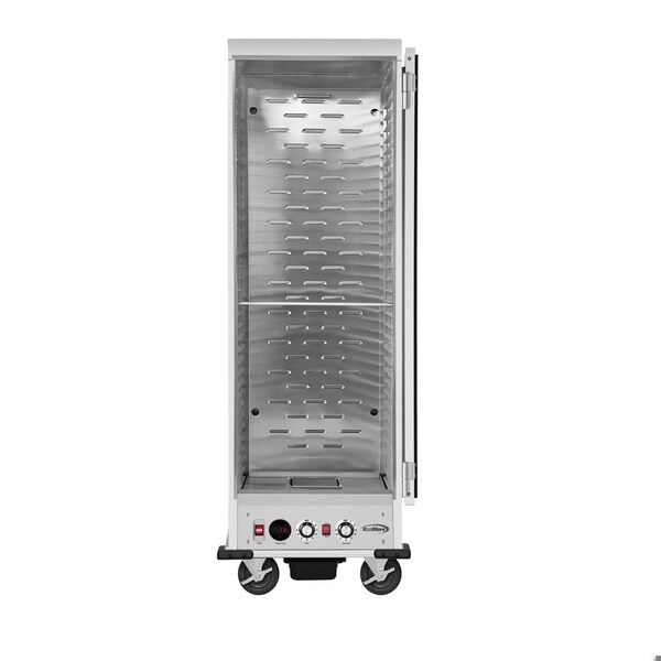 Koolmore 33 in. Commercial Insulated Heated Holding/Proofing Cabinet with Glass Door and 35-Pan Capacity - KM-CHP36-SIGL