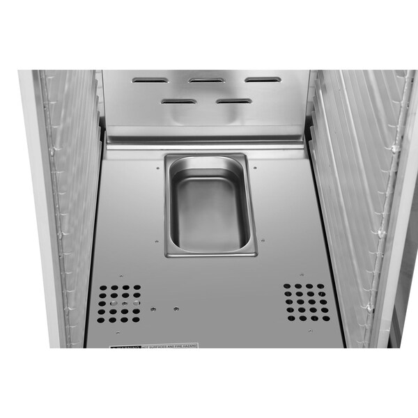 Koolmore 33 in. Commercial Insulated Heated Holding/Proofing Cabinet with Glass Door and 35-Pan Capacity - KM-CHP36-SIGL