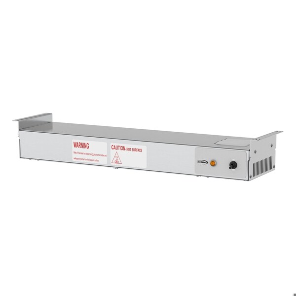 Koolmore 24 In. High Wattage Commercial Strip Warmer with Toggle Controls and Cord - 120V, 500W - KM-WSTRIP-24