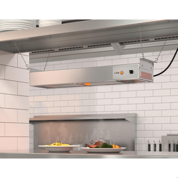 Koolmore 24 In. High Wattage Commercial Strip Warmer with Toggle Controls and Cord - 120V, 500W - KM-WSTRIP-24