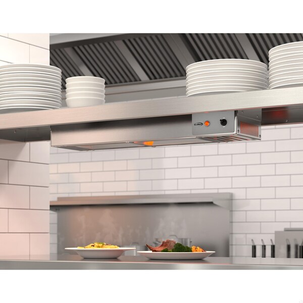 Koolmore 24 In. High Wattage Commercial Strip Warmer with Toggle Controls and Cord - 120V, 500W - KM-WSTRIP-24