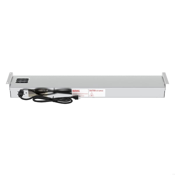 Koolmore 36 In. High Wattage Commercial Strip Warmer with Toggle Controls and Cord - 120V, 850W - KM-WSTRIP-36
