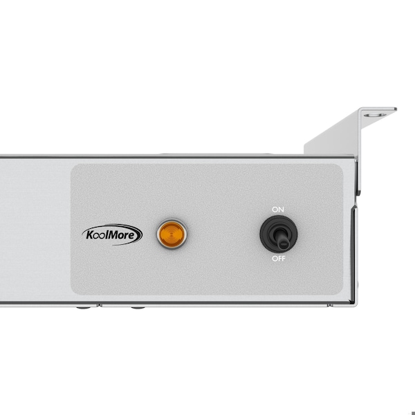 Koolmore 36 In. High Wattage Commercial Strip Warmer with Toggle Controls and Cord - 120V, 850W - KM-WSTRIP-36