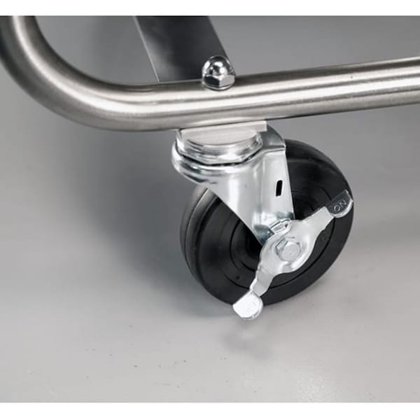 Lakeside Regular Heated Tubular 3 Stack Plate Dispenser; 5-1/8" to 5-3/4" - 8305