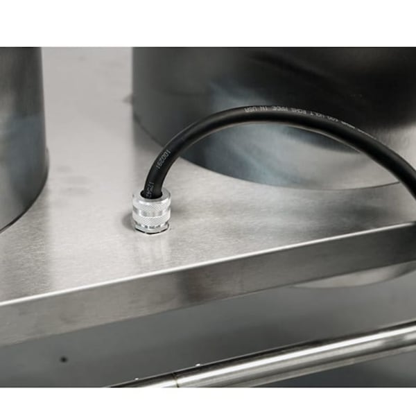 Lakeside Regular Heated Tubular 4 Stack Plate Dispenser; 5-7/8" to 6-1/2" - 8406