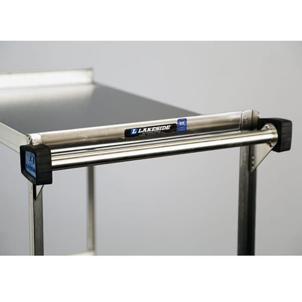 Lakeside Stainless Steel Utility Cart; 700 Lb Capacity, 2 Shelf, 21"x49" - 758