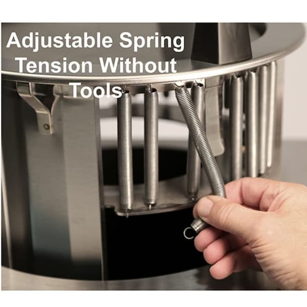 Lakeside Regular Heated Tubular 4 Stack Plate Dispenser; 8-1/4" to 9-1/8" - 8409