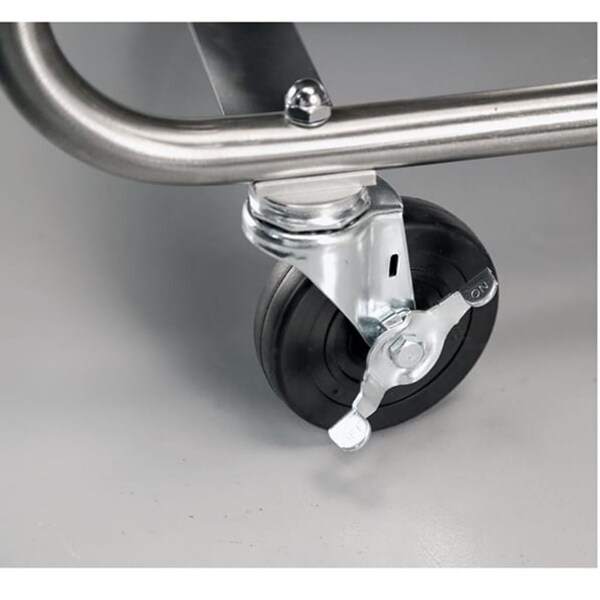Lakeside Regular Heated Tubular 4 Stack Plate Dispenser; 8-1/4" to 9-1/8" - 8409