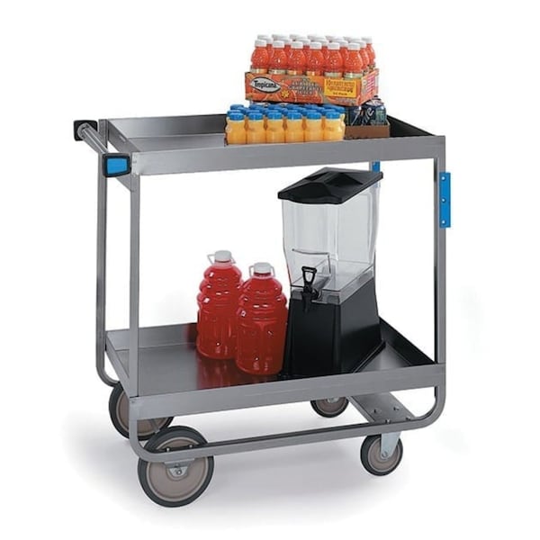 Lakeside Stainless Steel Deep Shelf Cart; 700 Lb Capacity, 2 Shelf, 21"x49" - 757