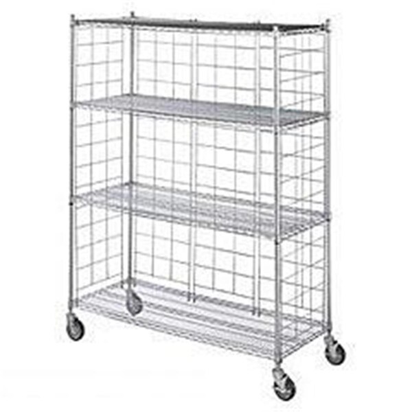 Convenience Concepts Chrome Plated Side and Back Enclosure Panels for 24 Wide Units - HI2643180