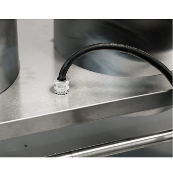 Lakeside Regular Heated Tubular 2 Stack Plate Dispenser; 7-3/8" to 8-1/8" - 8208