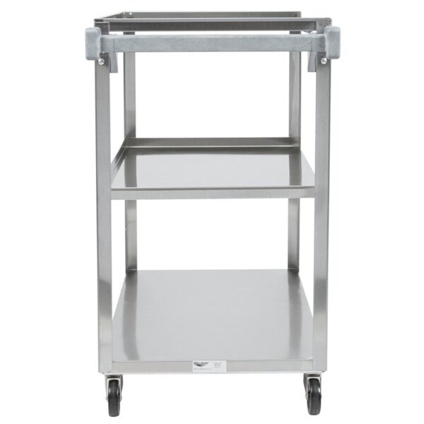 Vollrath Co Vollrath Heavy Duty Utility Cart, Stainless Steel, 30-7/8X17-3/4X33-3/4, 400 Lb Cap - 97126