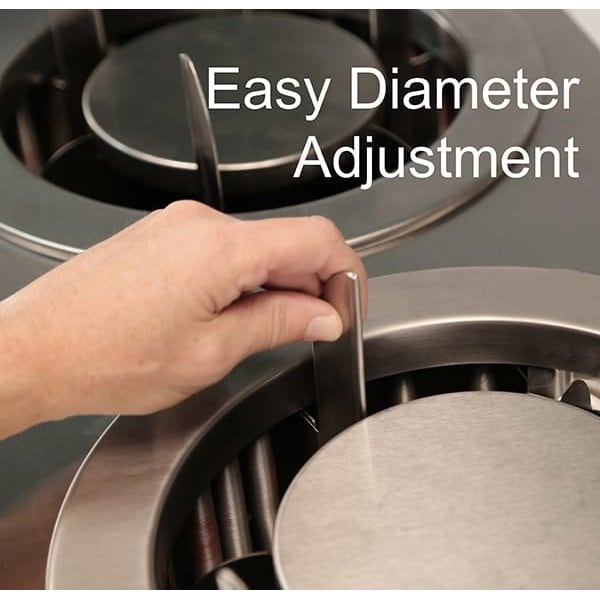 Lakeside Adjust-A-Fit No Heat 3 Stack Plate Dispenser Cabinet; 4-1/4" to 7-1/2" - 952