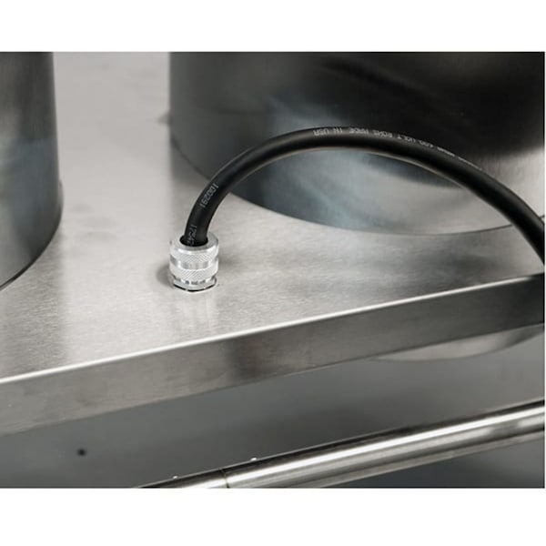 Lakeside Regular Heated Tubular 3 Stack Plate Dispenser; 6-5/8" to 7-1/4" - 8307