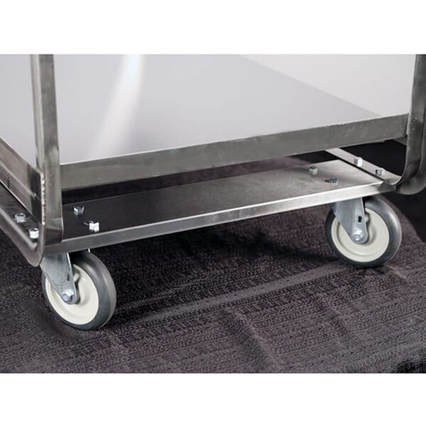 Lakeside Stainless Steel Utility Cart; 1,000 Lb Capacity, 2 Shelf, 21"x49" - 958