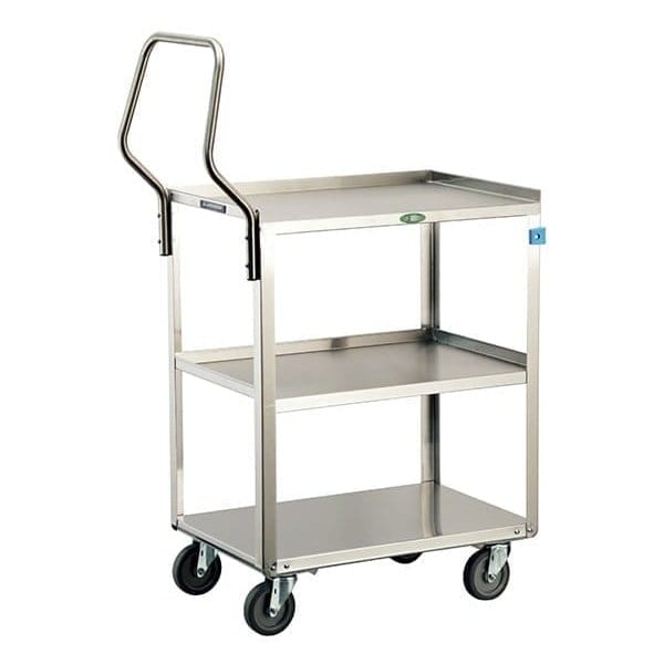 Lakeside Stainless Handler Series 3 Shelf Cart; 500 lb Capacity, 15-1/2"x24" - 4411