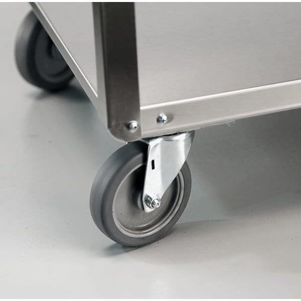 Lakeside Stainless Handler Series 3 Shelf Cart; 500 lb Capacity, 15-1/2"x24" - 4411