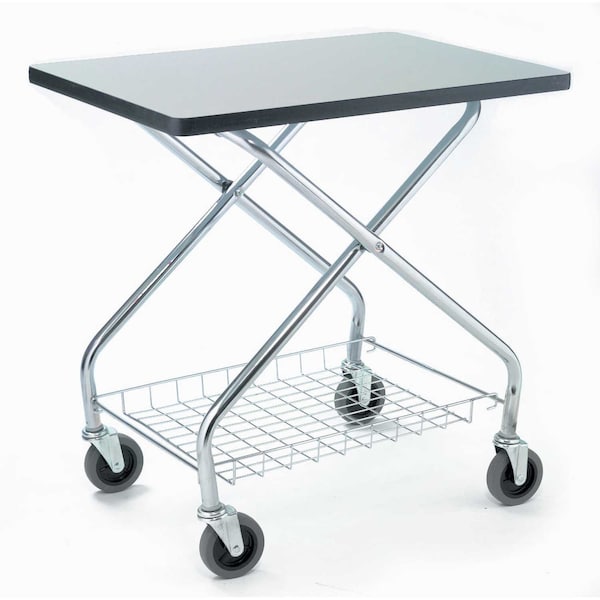 Global Industrial Fold and Store Service Cart, 350 Lb. Capacity, 28L x 19W x 29H - 912110