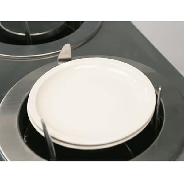 Lakeside Adjust-A-Fit Heated 3 Stack Plate Dispenser Cabinet; 6-1/2" to 9-3/4" - 965
