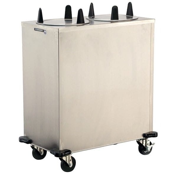 Lakeside Regular Non Heated 2 Stack Plate Dispenser Cabinet; 10-1/4" to 11" - 5211