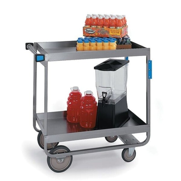 Lakeside Stainless Steel Deep Shelf Cart; 700 Lb Capacity, 2 Shelf, 21"x33" - 727