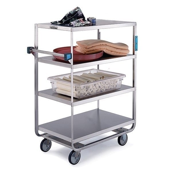 Lakeside Stainless Steel 4 Shelf Cart; All Edges Down, 700 lb Capacity, 21"x33" - 745